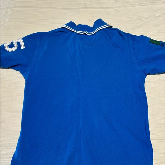 Boys Blue Tommy Hilfiger Polo Italy - Picture 4 of 4
